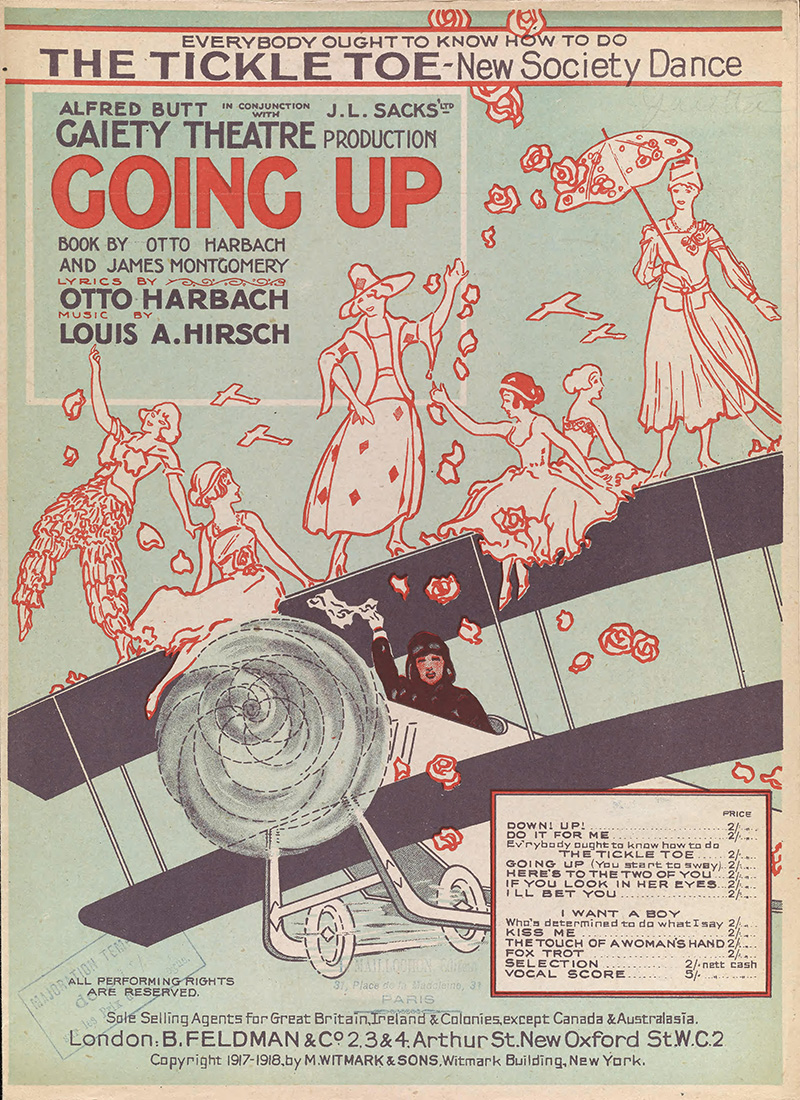 Illustration for article titled 30 Hundred-Year-Old Sheet Music Covers Celebrating the Joy and Thrill of Flight